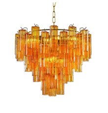 Подвесная люстра Delight Collection OWD2093-D75 gold/amber