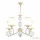 Подвесная люстра Arte Milano Florentia-2387 302387/5 Wh/Gd