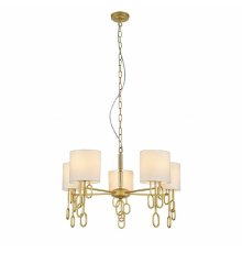 Подвесная люстра Indigo Amali 13026/5P Gold V000479