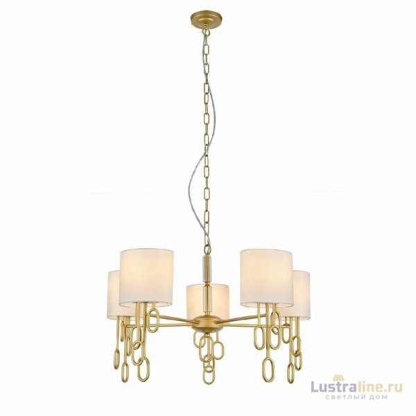 Подвесная люстра Indigo Amali 13026/5P Gold V000479