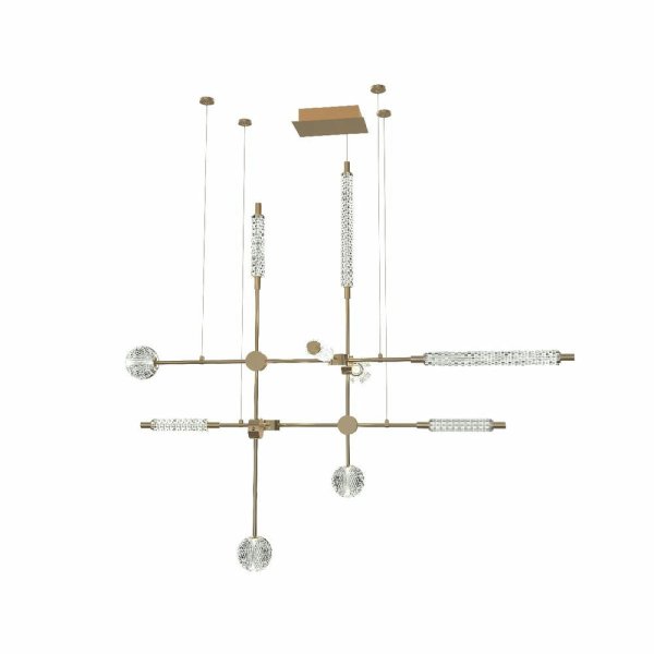 Подвесная люстра Delight Collection MD24083005-10AY-001 gold