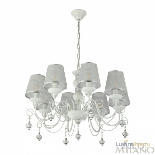 Подвесная люстра Arte Milano 347620/8 WT+SL
