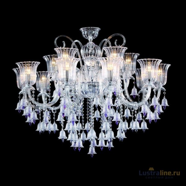 Подвесная люстра DeLight Collection Moollona MD1102709-15A chrome Подвесная люстра DeLight Collection Moollona MD1102709-15A chrome
