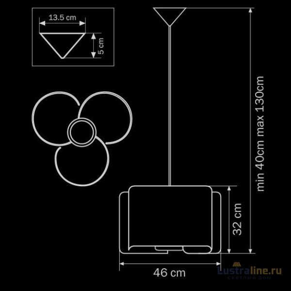 Подвесная люстра Lightstar Simple Light 811 811132