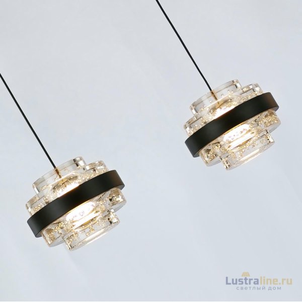 Подвесная люстра Delight Collection Indiana MD22030002-5B black/clear