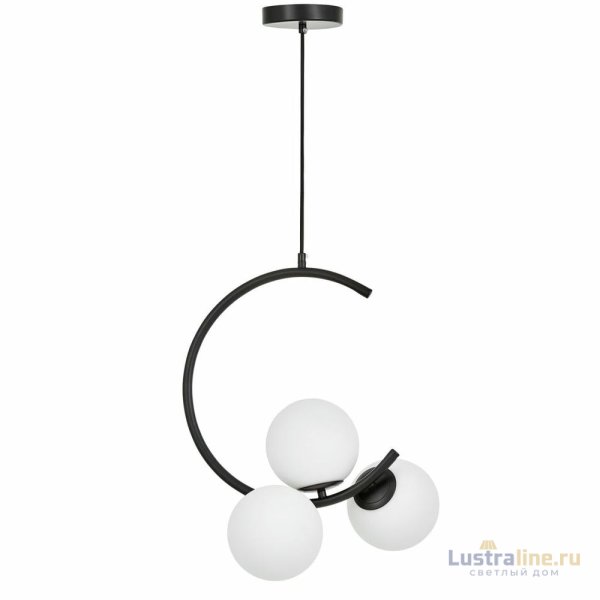 Подвесная люстра Lumina Deco Bonio LDP 7031-3 BK