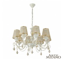 Подвесная люстра Arte Milano 347620/8 WT+G