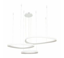 Подвесная люстра LED4U L8805-800-650-450 WH