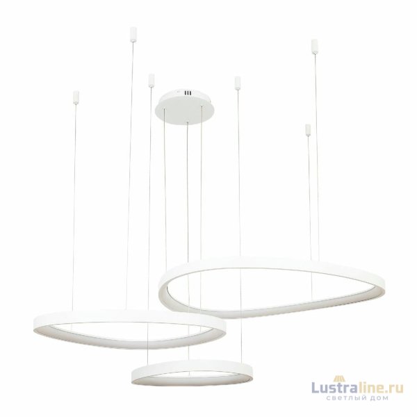 Подвесная люстра LED4U L8805-800-650-450 WH