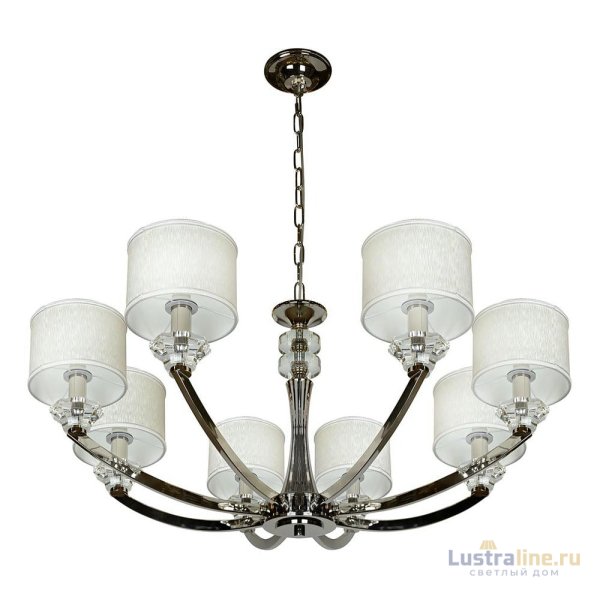 Подвесная люстра iLamp Oxford 85175/8 CR Подвесная люстра iLamp Oxford 85175/8 CR