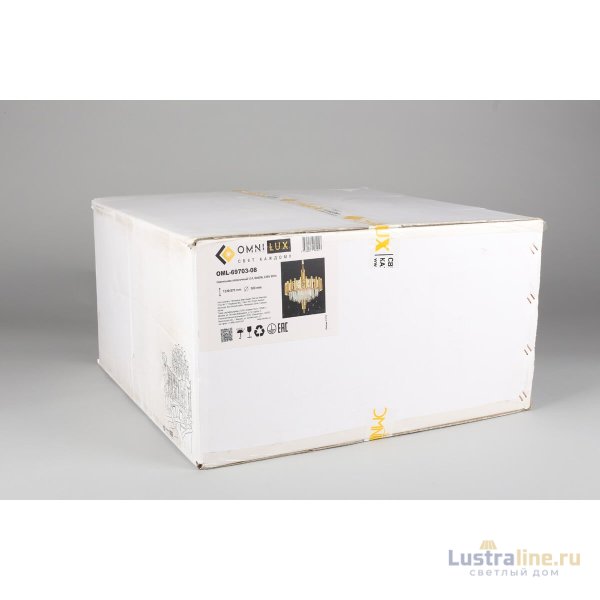 Подвесная люстра Omnilux Gaeta OML-69703-08 Подвесная люстра Omnilux Gaeta OML-69703-08