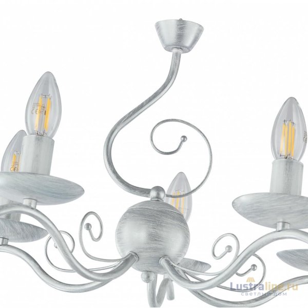 Подвесная люстра Arte Milano Amalfi 339934/5 WT+SL Подвесная люстра Arte Milano Amalfi 339934/5 WT+SL