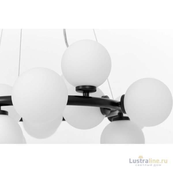 Подвесная люстра Lumina Deco Marsiada LDP 6033-15 BK