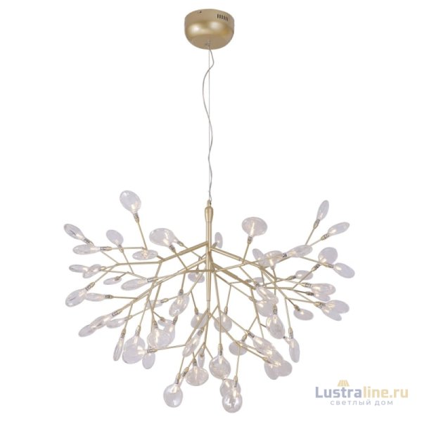 Подвесная люстра Crystal Lux Evita SP63 Gold/Transparent Подвесная люстра Crystal Lux Evita SP63 Gold/Transparent