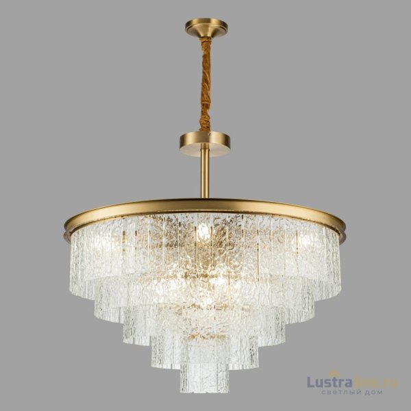 Подвесная люстра Belfast Harland 6308-8 BR CL Подвесная люстра Belfast Harland 6308-8 BR CL