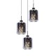 Подвесная люстра Lumina Deco Alacosmo LDP 6811-3 RD CHR