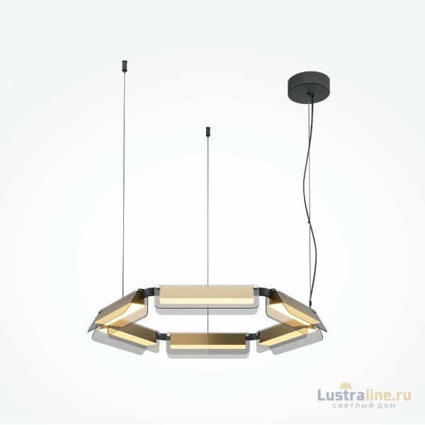 Подвесная люстра Maytoni Flat MOD296PL-L40BS3K