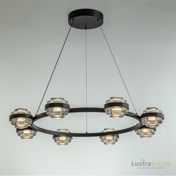 Подвесная люстра DeLight Collection Indiana MD22030002-8A black