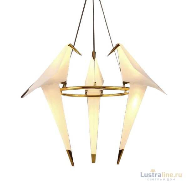 Подвесная люстра Delight Collection 9165P-3R gold Подвесная люстра Delight Collection 9165P-3R gold