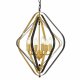 Подвесная люстра Lumina Deco Crulia LDP 8005-6 BK+MD
