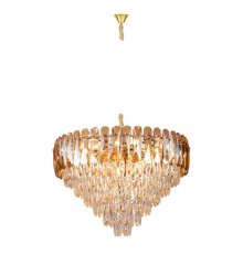 Подвесная люстра AM Group SPARKLY D800V GOLD