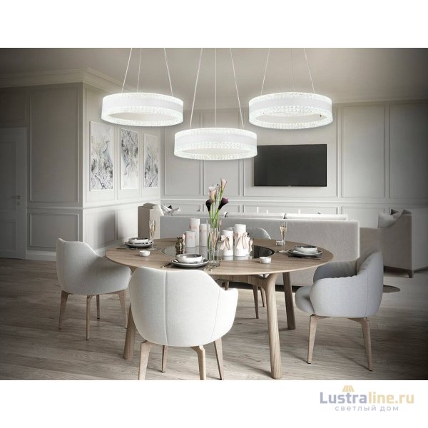 Подвесная люстра Ambrella Light Acrylica FA6206 Подвесная люстра Ambrella Light Acrylica FA6206