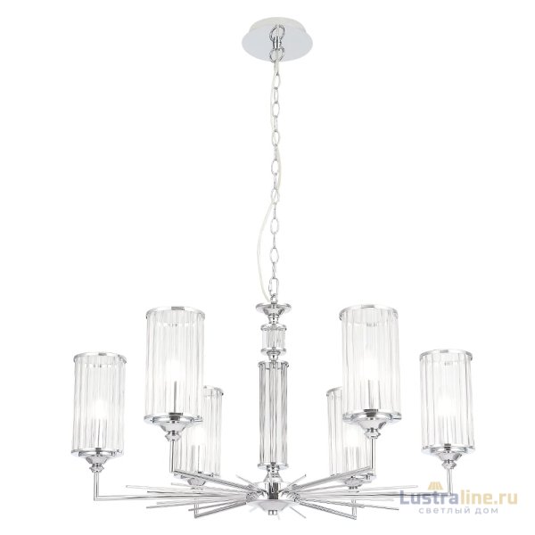 Подвесная люстра Crystal Lux GLORIA SP6 CHROME