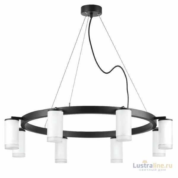 Подвесная люстра Lightstar Rullo (571018+214436-8+202430-8) LR0183680 Подвесная люстра Lightstar Rullo (571018+214436-8+202430-8) LR0183680