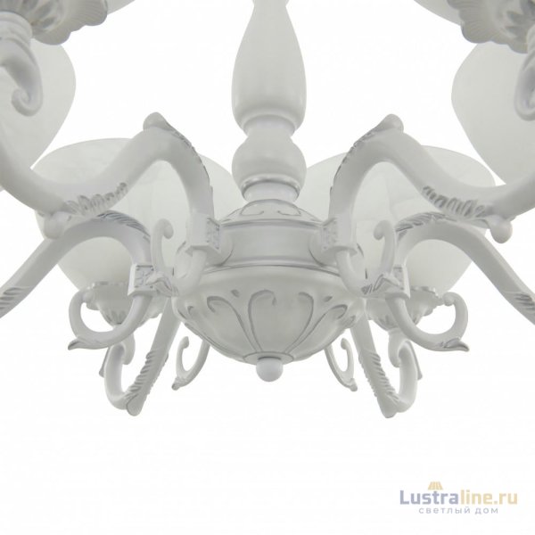 Подвесная люстра Arte Milano 340518/6 WT+SL Подвесная люстра Arte Milano 340518/6 WT+SL