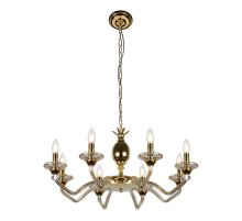 Подвесная люстра iLamp Flo YT2049-8 GD+COG