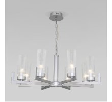 Подвесная люстра Eurosvet Arganie 60133/8 серебро