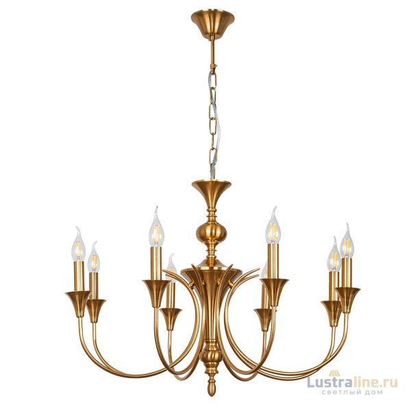 Подвесная люстра Arte Lamp Collinetta A4094LM-8PB Подвесная люстра Arte Lamp Collinetta A4094LM-8PB