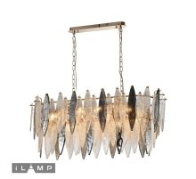 Подвесная люстра iLamp Dolce P2543-10 Gold
