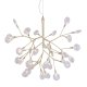 Подвесная люстра Crystal Lux Evita EVITA SP36 GOLD/TRANSPARENT