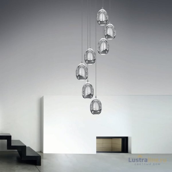 Подвесная люстра DeLight Collection Terrene MD13003023-7A chrome