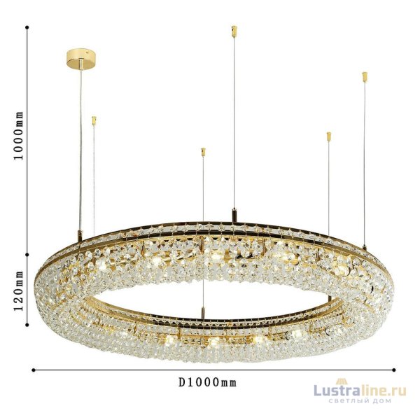 Подвесная люстра Favourite Monilibus 4015-15P Подвесная люстра Favourite Monilibus 4015-15P