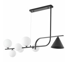 Подвесная люстра Lumina Deco LDP 7036-7 BK+WT Подвесная люстра Lumina Deco LDP 7036-7 BK+WT