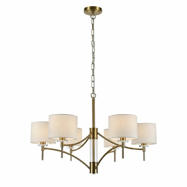 Подвесная люстра Indigo Boheme 13031/6P Brass V000525