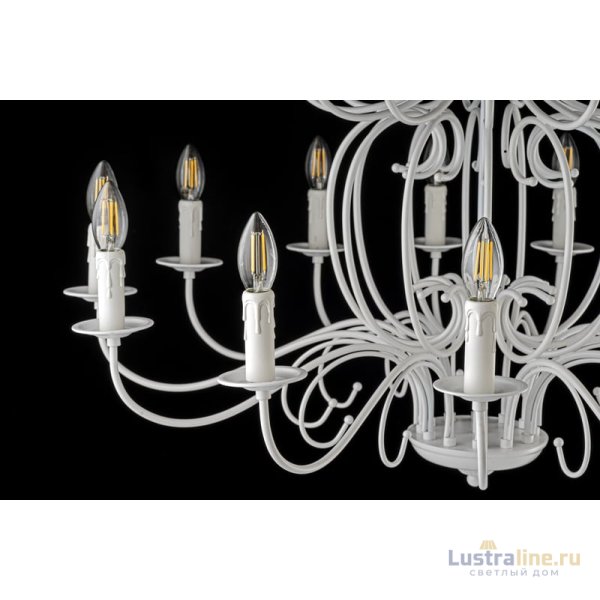 Подвесная люстра Arti Lampadari Amaro E 1.1.12 W Подвесная люстра Arti Lampadari Amaro E 1.1.12 W