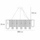 Подвесная люстра Arte Lamp Denebola A4074LM-14CC