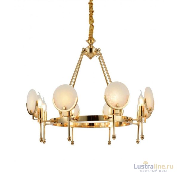Подвесная люстра Lumina Deco Montego LDP 8010-8 F.GD Подвесная люстра Lumina Deco Montego LDP 8010-8 F.GD