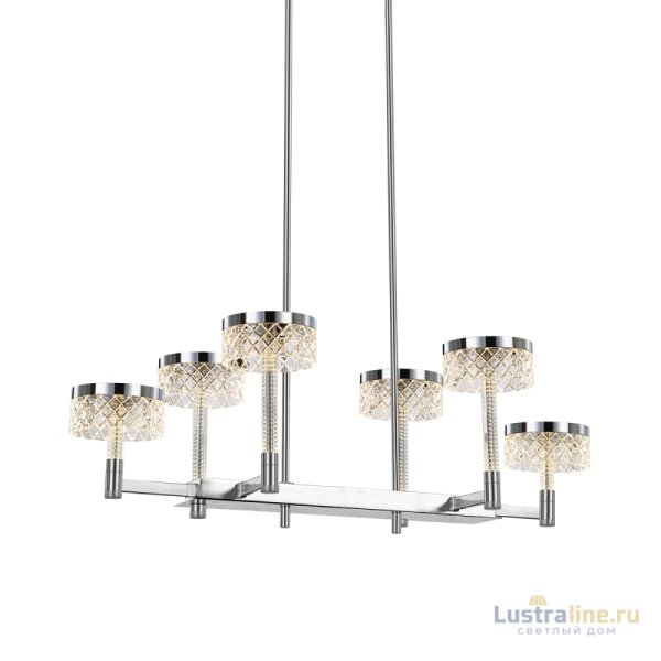 Подвесная люстра Delight Collection MD21020075 MD21020075-6B chrome