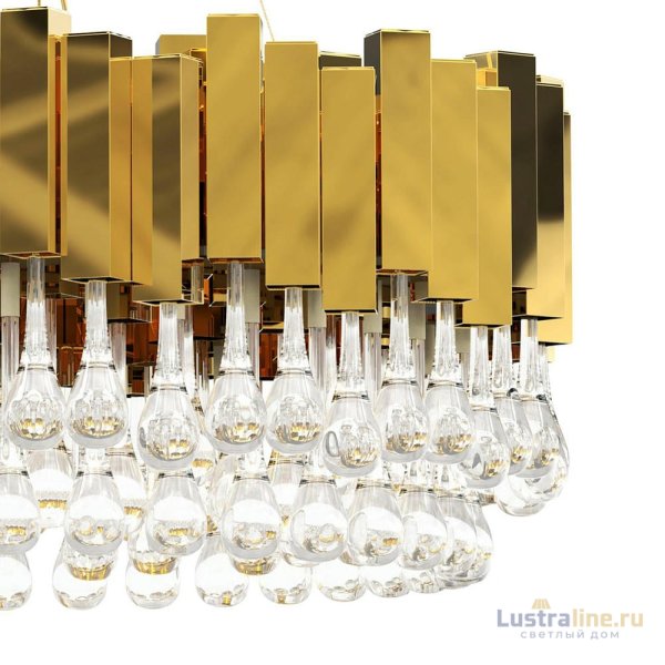 Подвесная люстра Delight Collection Trump KM0988P-16 gold Подвесная люстра Delight Collection Trump KM0988P-16 gold