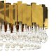 Подвесная люстра Delight Collection Trump KM0988P-16 gold