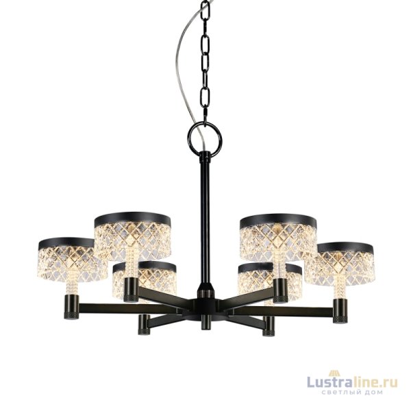 Подвесная люстра Delight Collection MD21020075 MD21020075-6A matt black