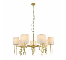 Подвесная люстра Indigo Amali 13026/7P Gold V000480 Подвесная люстра Indigo Amali 13026/7P Gold V000480