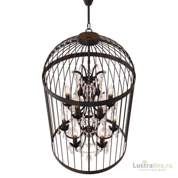 Подвесная люстра LOFT IT Vintage birdcage Loft1891/12 Подвесная люстра LOFT IT Vintage birdcage Loft1891/12