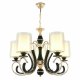 Подвесная люстра Arte Milano Florentia 302237/5 Bk/Gd