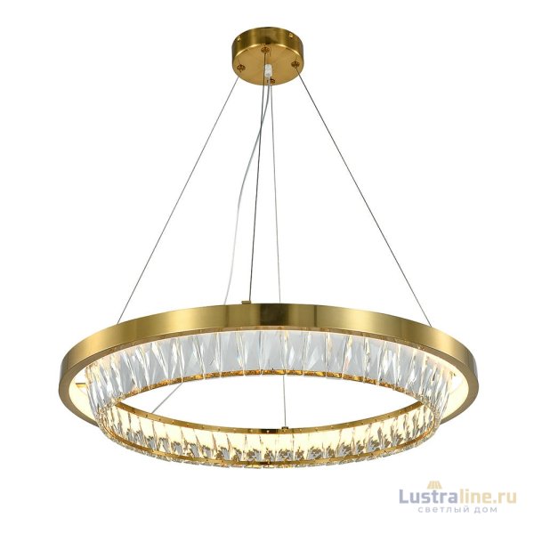 Подвесная люстра Indigo Riva 12045/1P Brass V000102L