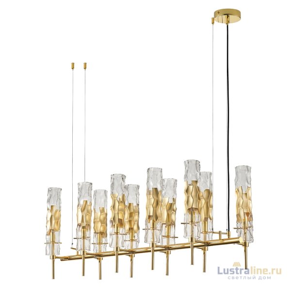 Подвесная люстра Crystal Lux PRIMAVERA SP10 GOLD